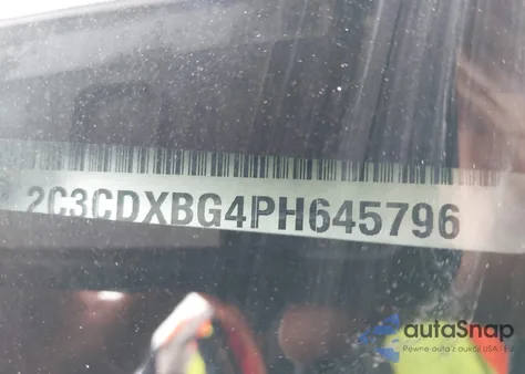 2023 Dodge Charger Sxt из США, поврежденный, VIN 2C3CDXBG4PH645796